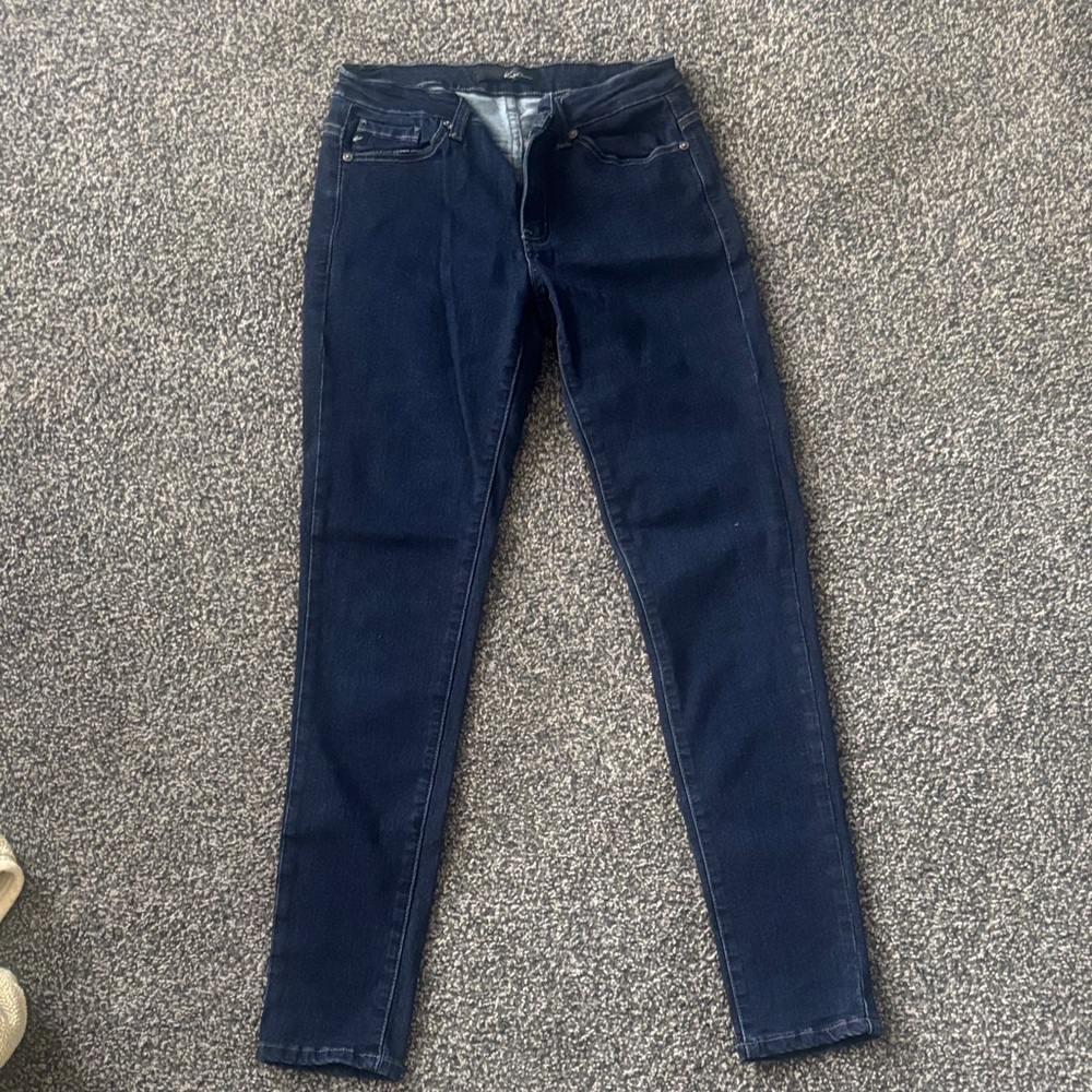 KanCan Women's Deep Blue Skinny Jeans